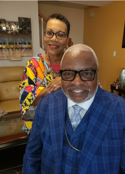 Bishop Dr. Samuel R. Johnson, Sr. Pastor/Founder & Elder Dr. Wanda L. Johnson, Co-Pastor